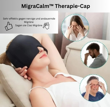 🧊 MigraCalm™ Therapie-Cap – Natürliche Linderung bei Kopfschmerzen & Migräne